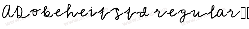 ADobeheitstd regular字体转换 ADobeheitstd regular字体转换